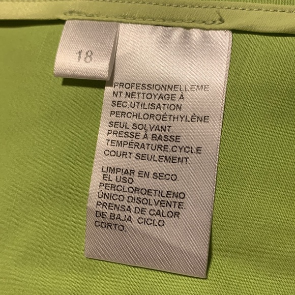 Doncaster Collection Lime Green Jacket, 18 - Picture 7 of 8